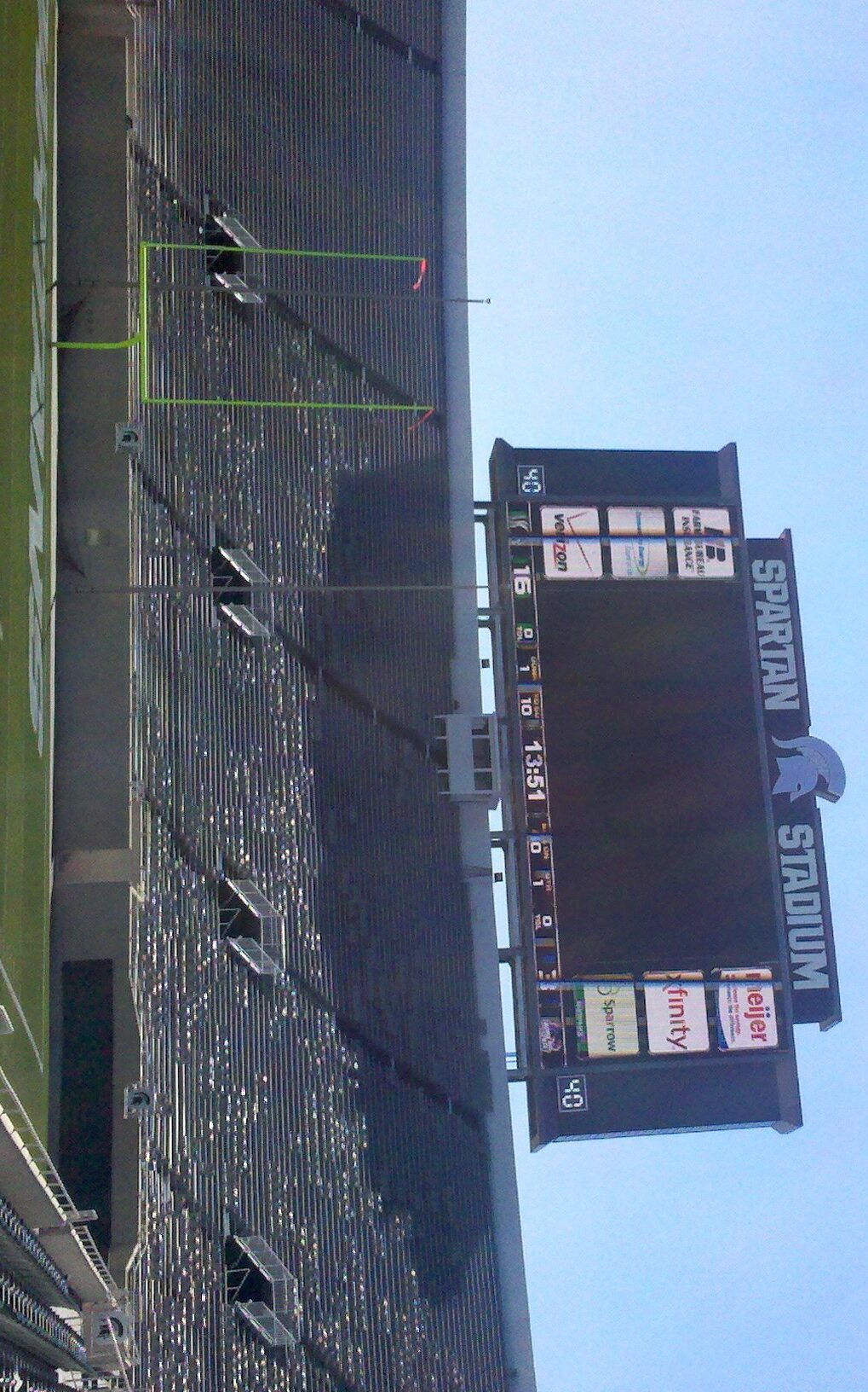 Michigan State University Stadium Scoreboards Michigan State University Stadium Scoreboards